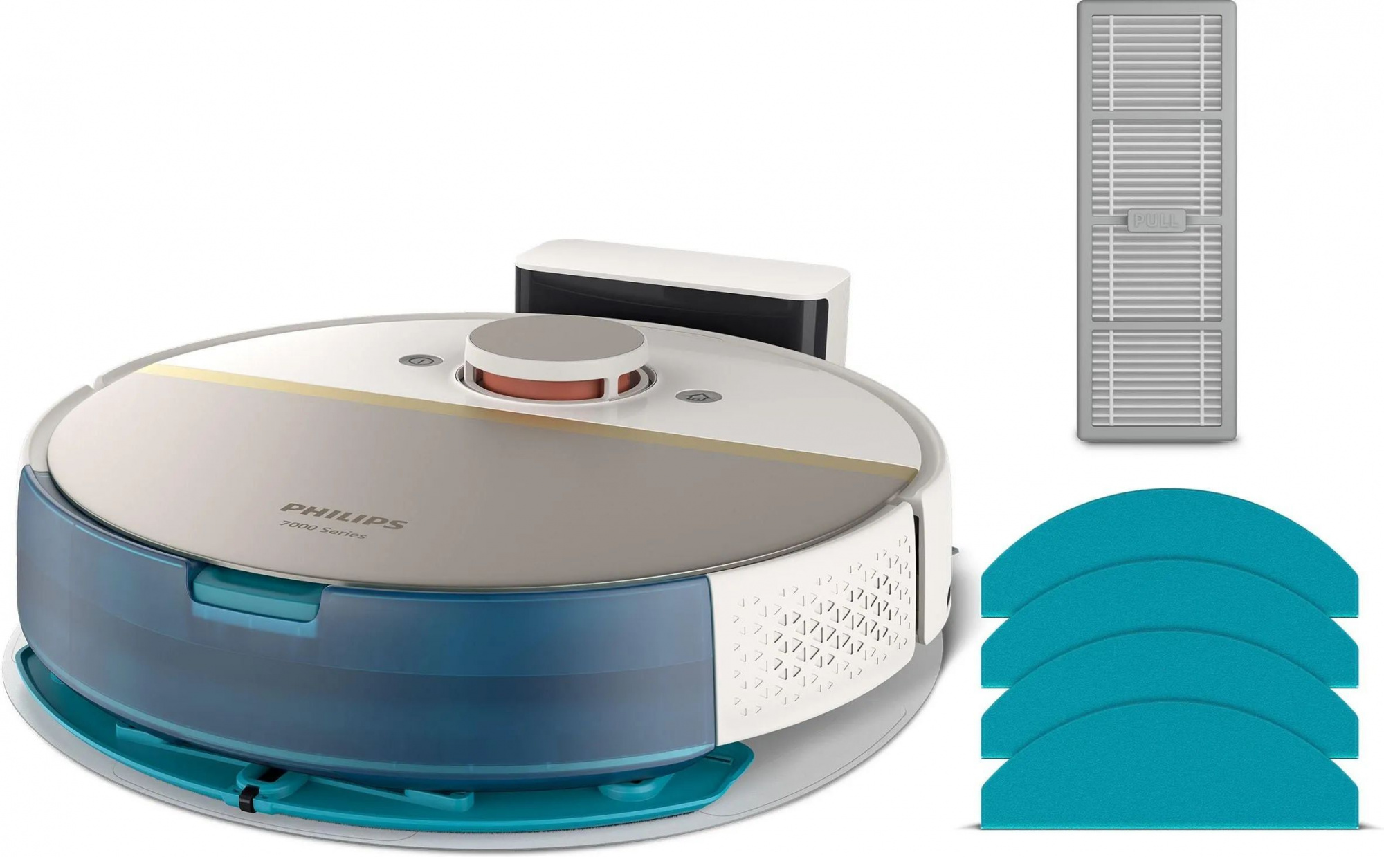 Робот-пылесос Philips HomeRun Series 7 XU7000/02, белый