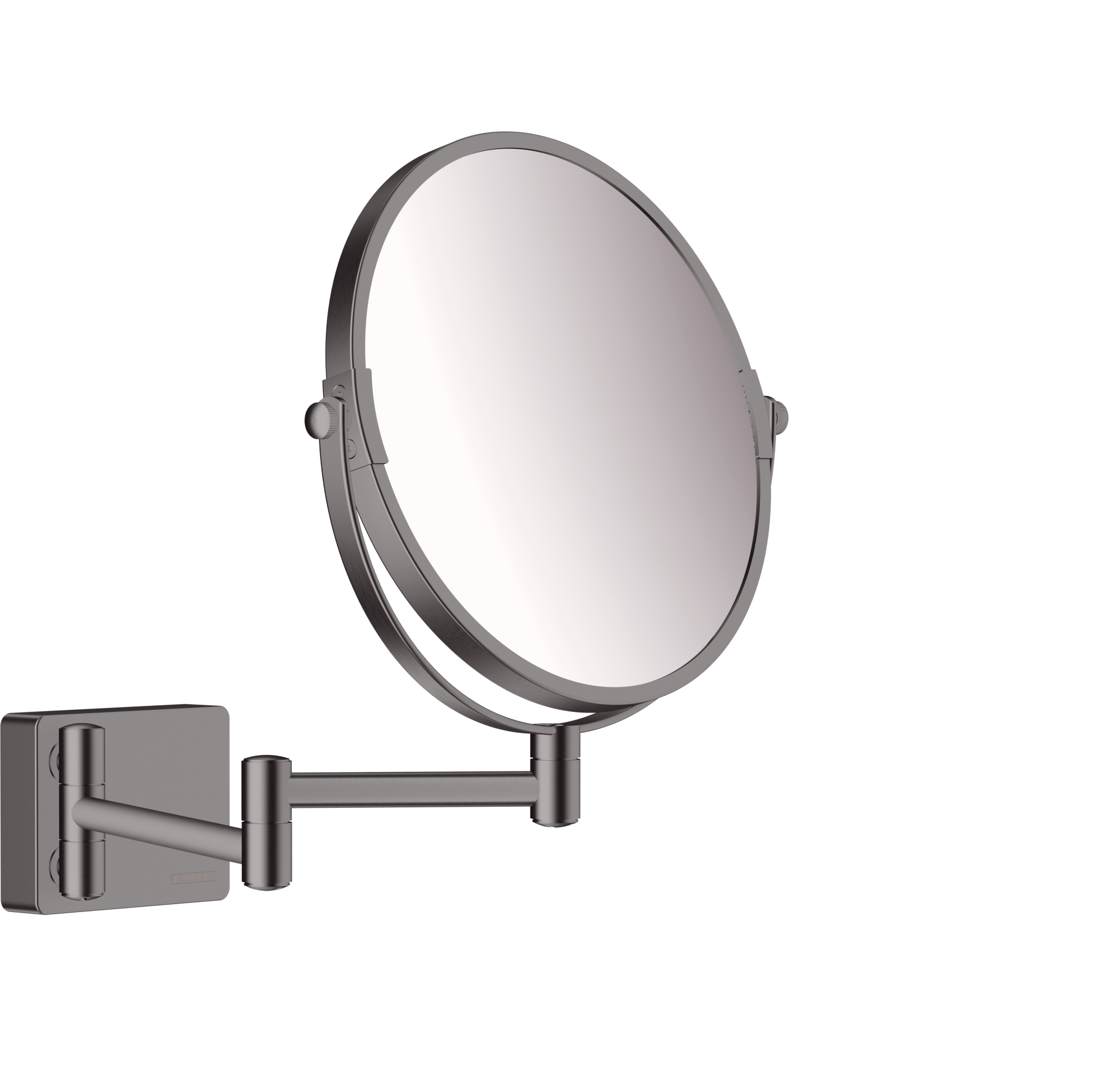 Косметическое зеркало Hansgrohe AddStoris 41791340 черный матовый хром