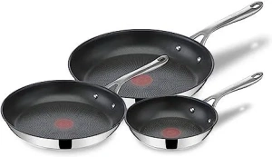 Набор сковород Tefal Jamie Oliver E304S344 20/24/28см 3 предмета