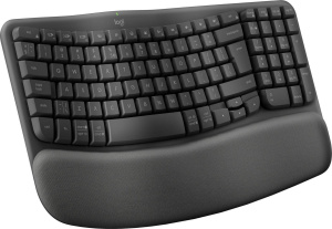 Клавиатура Logitech Wave Keys 920012304, графитовая