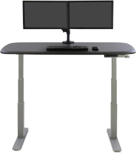 Настольный кронштейн для двух мониторов Ergotron LX Desk Dual Direct Arm (45-489-224) чёрный