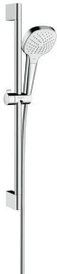 Душевой набор Hansgrohe Croma Select E 26583400, белый/хром