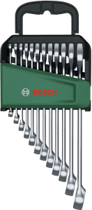 Набор комбинированных ключей Bosch 1600A02Z9D 12 предметов