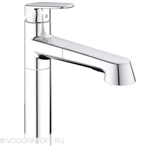 Смеситель для кухни Grohe Eurodisc Cosmopolitan 32257002, хром