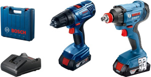 Набор электроинструментов Bosch GDX 180-LI и GSR 180-LI 06019G5222