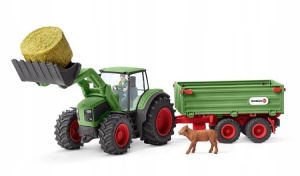 Игровой набор Schleich Трактор с прицепом 42379