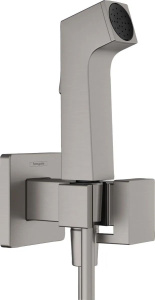 Ручной душ Hansgrohe 1Jet E Ecosmart 29233340, шлифованный черный хром