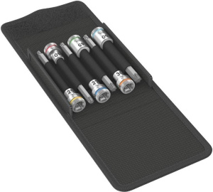 Набор торцевых головок Wera Zyklop 8767 B TORX HF 1 05003185001, 3/8", 6 шт.
