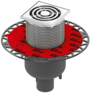 Душевой трап TECE drainpoint S 130 вертикальный с универсальным фланцем Seal System 3601300