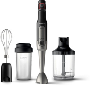 Погружной блендер Philips Viva Collection HR2652/90, черный, серебристый