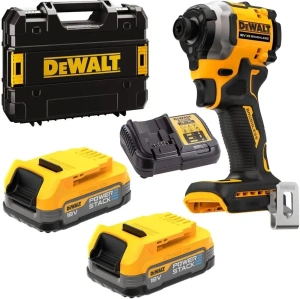 Аккумуляторный ударный винтоверт DeWALT DCF850E2T-QW с АКБ и ЗУ