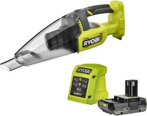 Аккумуляторный ручной пылесос RYOBI ONE+ с АКБ и ЗУ