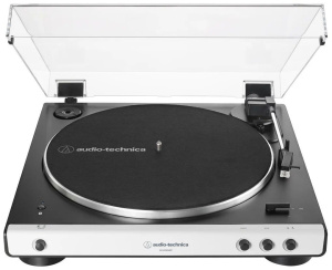 Виниловый проигрыватель Audio-Technica AT-LP60XBT, белый
