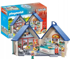 Конструктор Playmobil City Life - Портативный ресторан бар Imbis - Плеймобиль 70111