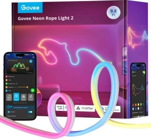 Светодиодная лента Govee H61D3 Neon Lights 2, 3 м