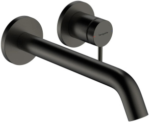 Смеситель для раковины Hansgrohe Tecturis S 73351340, черный хром