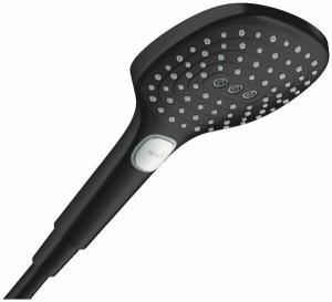 Душевая лейка Hansgrohe Raindance Select E 26520670, матовый черный