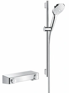 Душевая система Hansgrohe Raindance Select E 120 с термостатом ShowerTablet Select 300 27027000, хром