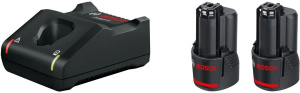Набор аккумуляторов и зарядное устройство Bosch 2xGBA 12V 3.0Ah + GAL 12V-40 Professional (1600A019RD)