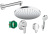 Душевой набор Hansgrohe Vernis Blend 88001997, хром