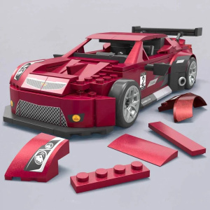 Машинка коллекционная MEGA Hot Wheels Cadillac ATS-VR HRY18