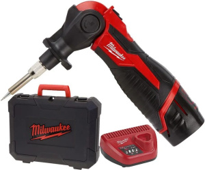Паяльник аккумуляторный Milwaukee M12 SI-201C 12,0 Ah + ЗУ + кейс 4933459761