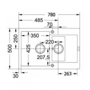 Кухонная раковина Franke Maris MRG 651-78 114.0201.533, бежевый