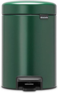 Мусорное ведро с педалью Brabantia NewIcon 304002, 3 л, сосново-зелёное