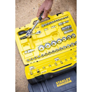 Набор ключей и насадок Stanley Fatmax 1/2 и 1/4 дюйма 49 предметов (FMMT828271)