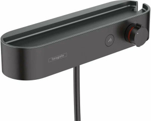 Термостат для душа Hansgrohe ShowerTablet Select 400 внешний монтаж 24360670, матовый чёрный