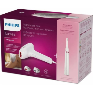 Фотоэпилятор Philips Lumea Advanced BRI923/00, белый/розовый
