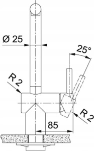 Кухонный кран Franke Atlas Neo pull-out 115.0681.242, золото