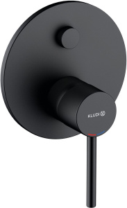 Смеситель для ванны и душа Kludi Bozz 387593976, матовый черный