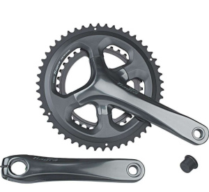 Система шатунов Shimano Tiagra FC 4700, графит, длина 172,5 мм, шаг 48,34