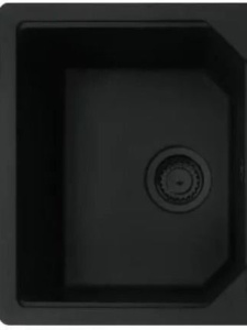 Кухонная раковина Franke Urban UBG 611-78 114.0697.752, матовый черный / черный слив