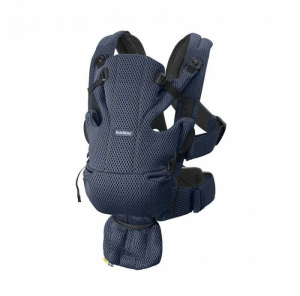Рюкзак-кенгуру для новорожденных BabyBjorn Move Mesh (navy blue) 0990.08