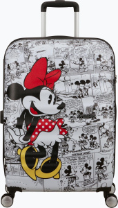 Чемодан American Tourister Wavebreaker Disney 64л, белый