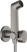 Ручной душ Hansgrohe Bidette 29230340, шлифованный черный хром