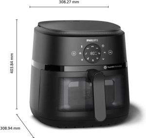 Аэрогриль Philips Airfryer 2000 Series Ovi NA230/00 черный