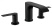 Смеситель для раковины Hansgrohe Vivenis 75033670, матовый черный