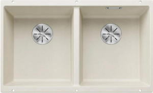 Кухонная мойка Blanco Subline 350/350-U Silgranit 527164, белый