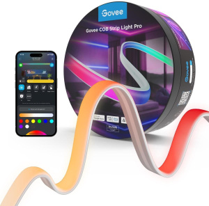 Светодиодная лента Govee COB Strip Lights Pro H61E5, RGBICW, 3 м