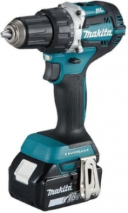 Аккумуляторная дрель-шуруповёрт Makita DDF484RFJ 18 В, 2×3,0 А·ч АКБ, ЗУ, кейс Makpac