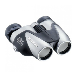 Бинокль Olympus 8-16x25 Zoom PC I серебристый/черный