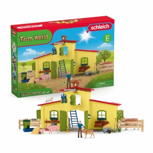 Игровой набор Schleich Farm World Большая ферма с животными и аксессуарами (42605)