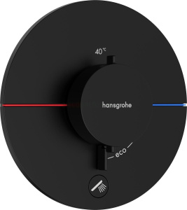 Смеситель для душа Hansgrohe Showerselect Comfort S 15562670, матовый черный