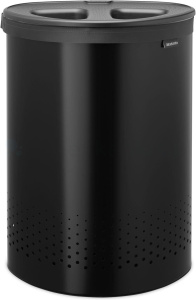 Корзина для белья Brabantia 242366, чёрная