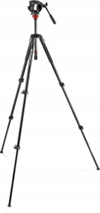 Штатив Manfrotto Wideo Mvh500Ah (Mvk500190Xv), чёрный