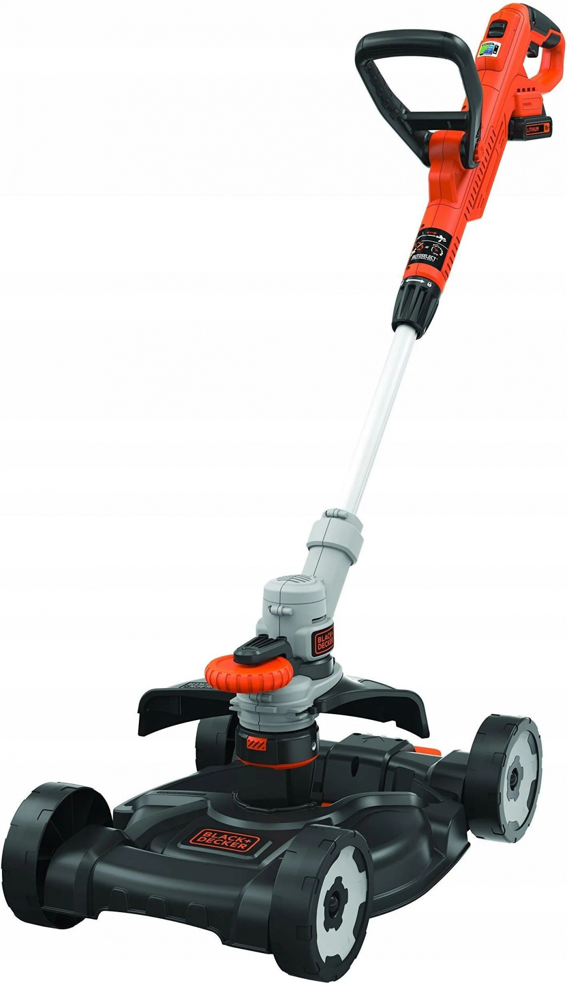 Газонокосилка аккумуляторная Black&Decker STC1820CM 2.0 Ah 18 V с ЗУ
