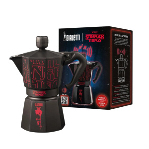Гейзерная кофеварка Bialetti Moka Express Sound Stranger Things